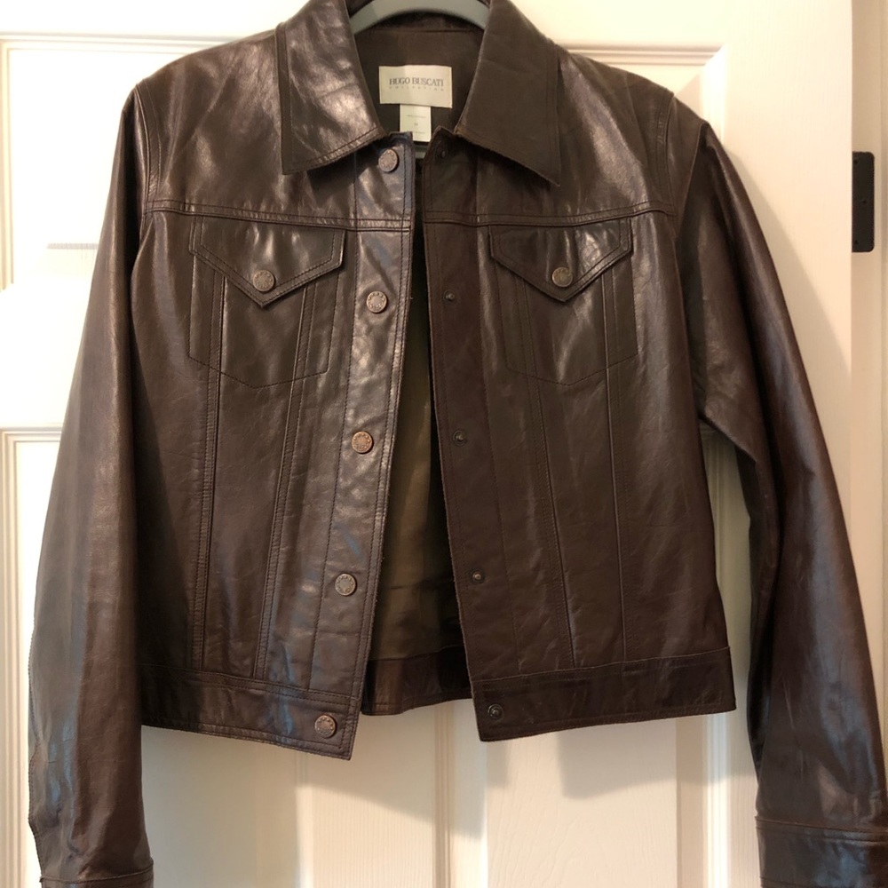 Brown Leather Jacket